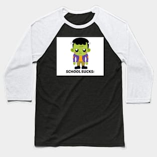 Grumpy Halloween Baseball T-Shirt